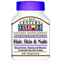 21st Century Healthcare Hair, Skin & Nails 50 Caplets, 21st Century Health Care