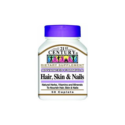 21st Century Healthcare Hair, Skin & Nails 50 Caplets, 21st Century Health Care