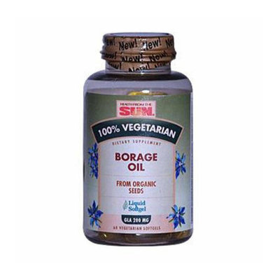 Health From the Sun Borage Oil GLA 200 mg 60 Vegetarian Softgels