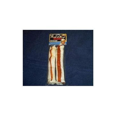Salix Llc Salix 073038 8 in. Natural Pork and Beef Retriever Rolls - 2 Pack