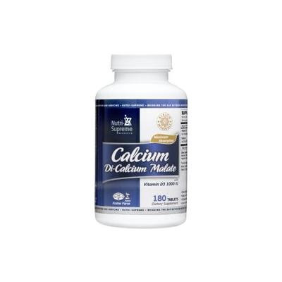 Nutri-Supreme Research Calcium Di-Calcium Malate with Vitamin D3 - 180 Tablets