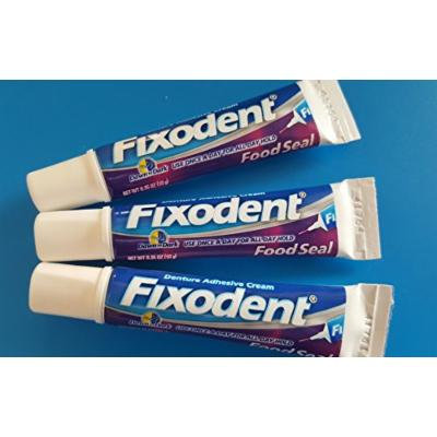 Fixodent to Go 3 Pack Food Seal .35oz Original Formula