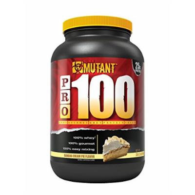 Mutant PRO 100 Whey, Delicious High Quality Gourmet Protein Powder, Banana Cream Pie, 2 Pound