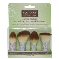 ecoTOOLS Make-Up Kabuki Brush Set