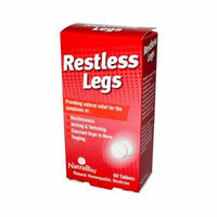 New - NatraBio Restless Legs - 60 Tablets