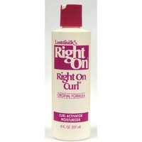Lustrasilk Right on Curl Activator & Moisturizer, 8 Oz (Pack of 3)