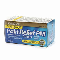 Good Sense Extra Strength Acetaminophen PM Caplets 500mg