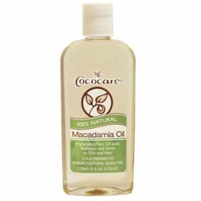Cococare Natural Oil, Macadamia, 4 Ounce