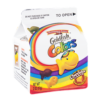 Pepperidge Farm Goldfish Colors Snack Crackers Cheddar