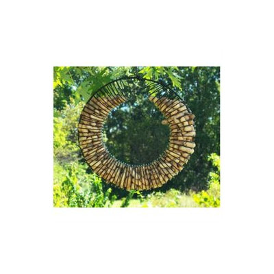 Songbird Essentials SE6019 Whole Peanut Wreath Black