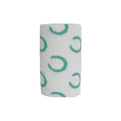Andover Healthcare- Inc 3840HS Horseshoe Powerflex Equine Desgn Bandage 4 Inch