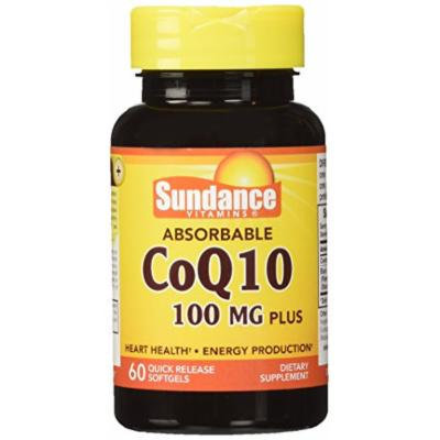 Sundance Absorb Co Q-10 100mg Plus, 60 Count