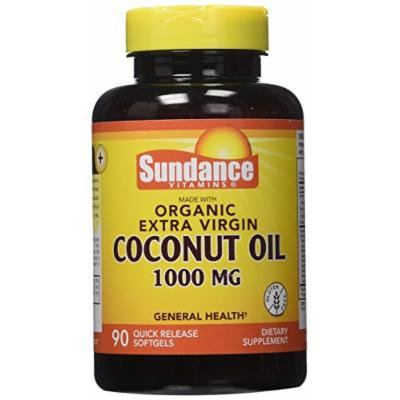 Sundance Organic Ev Coconut Oil 1000mg, 90 Count