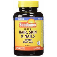 Sundance Hair, Skin, Nails Plus, 200 Count