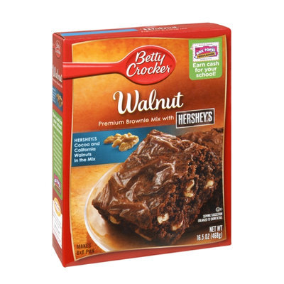 Betty Crocker™ Walnut Premium Brownie Mix with HERSHEY'S™