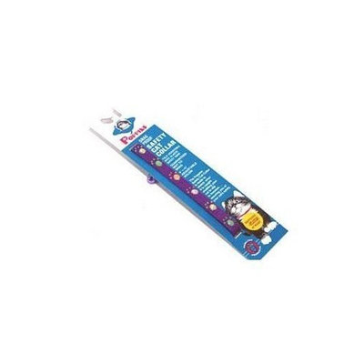 Hamilton 811 SQGLO PWSBK 3/8-Inch Adjustable Break-A-Way Safe Cat Collar with Glow in the Dark Paw Design