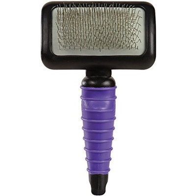 Petedge TP0018 15 79 MGT Ergonomic Slicker Brush Med Purple