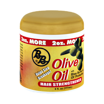BB Olive Oil with Shea Butter & UV Protection Hair Strengthener