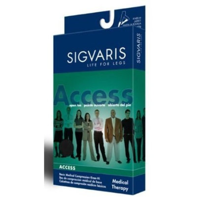 Sigvaris 970 Access Series 30-40 mmHg Men's Closed Toe Knee High Sock Size: Small Short (SS)