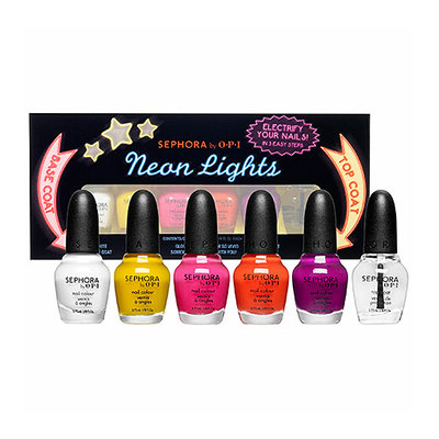 SEPHORA by OPI Neon Lights Mini Set 6 x 0.12 oz