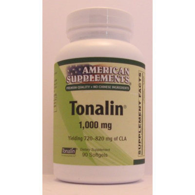 Tonalin 1000 MG No Chinese Ingredients American Supplements 90 Softgel