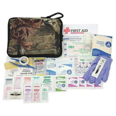PHYSICIANSCARE 90458 First Aid Kit, Portable, Camouflage, Fabric