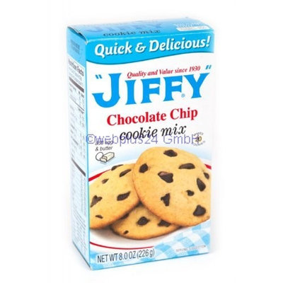 Jiffy Chocolate Chip Cookie Mix, 8 Ounce (Pack of 6)