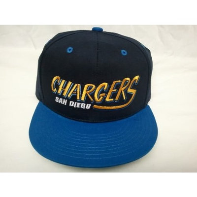 Reebok San Deigo Chargers NFL Two Tone Vintage Snapback Flatbill Cap / Hat
