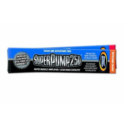 Gaspari Nutrition Super Pump 250, Orange, 20g Packets, 20-Count