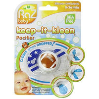 RaZbaby Keep-It-Kleen Pacifier, Football (Discontinued by Manufacturer)