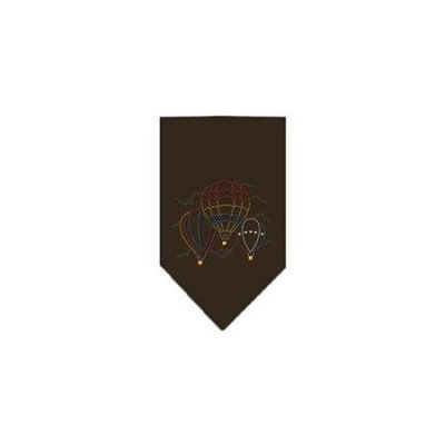 Ahi Hot Air Ballons Rhinestone Bandana Cocoa Small