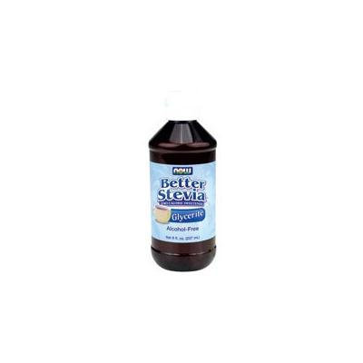 Now Foods Stevia Glycerite, 8 OZ (Pack of 2)