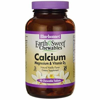 Bluebonnet Nutrition Earthsweet Chewables Calcium Magnesium & Vitamin D3 - V 90 Chwbls