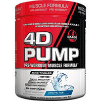 Image Sports - 4D PUMP - Intense Pre-Workout Formula - ARCTIC ICE