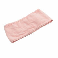 Detachable Closure Light Pink Spa Bathing Bath Beauty Headband Hair Band