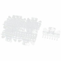 12pcs Plastic Hair Claw Clip Butterfly Jaw Clamp Bow Clear for Women