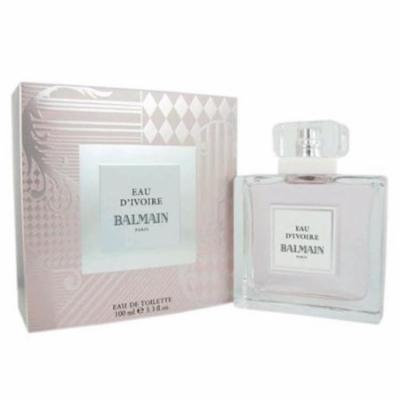 Balmain Eau D'Ivoire Eau de Toilette Spray for Women, 3.3 fl oz