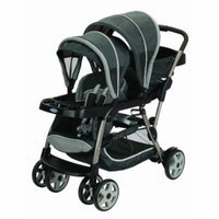 Graco Ready2Grow Click Connect LX Double Stroller, Glacier
