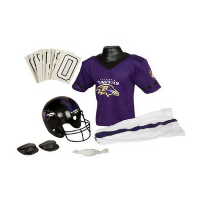 Franklin Sports NFL Ravens Deluxe Uniform Set - Small