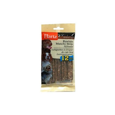 Hartz Dental Munchy Rawhide Strip for Pet Dog Treat