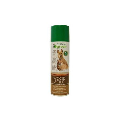 Clean & Green Clean and Green Pet Stain and Odor Remover for Wood and Tile- 14 oz