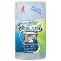 Wide Stick Deodorant, 3 oz, Naturally Fresh Deodorant Crystal