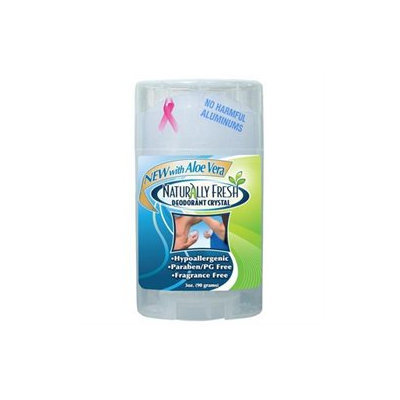 Wide Stick Deodorant, 3 oz, Naturally Fresh Deodorant Crystal