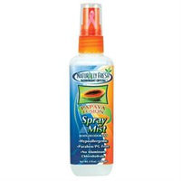 Body Deodorant Spray Mist, Papaya, 4 oz, Naturally Fresh Deodorant Crystal