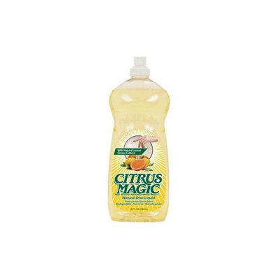 Citrus Magic Light Duty Dish Liquid, 25 oz