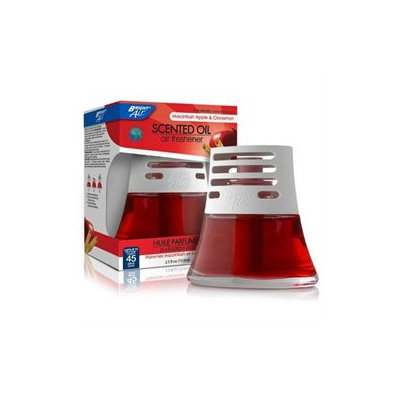Bright Air BRI900022 Air Freshener Scented Oil Macintosh Apple- Cinnamon