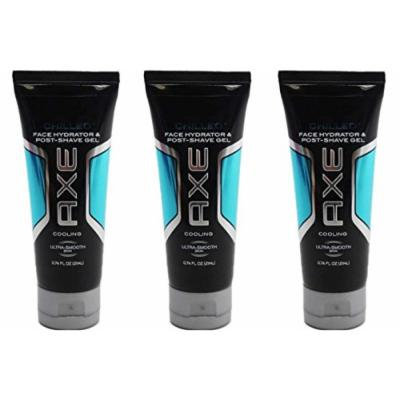 Axe Face Hydrator and Post Shave Gel Chilled Cooling Travel Size .74 Ounce (Pack of 3)
