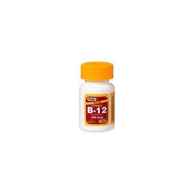 Rugby Vitamin B-12 100mcg 100 Count Pack of 2