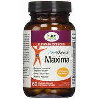 Pure Essence Labs PureBiotics Maxima - 15 Probiotic Strains - 100 Billion CTU - 60 Delayed Release Vegetarian Capsules