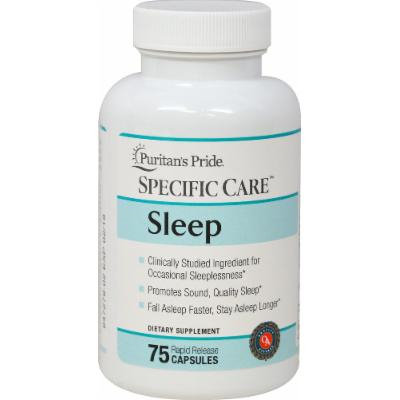 Puritan's Pride Specific Care Sleep-75 Capsules